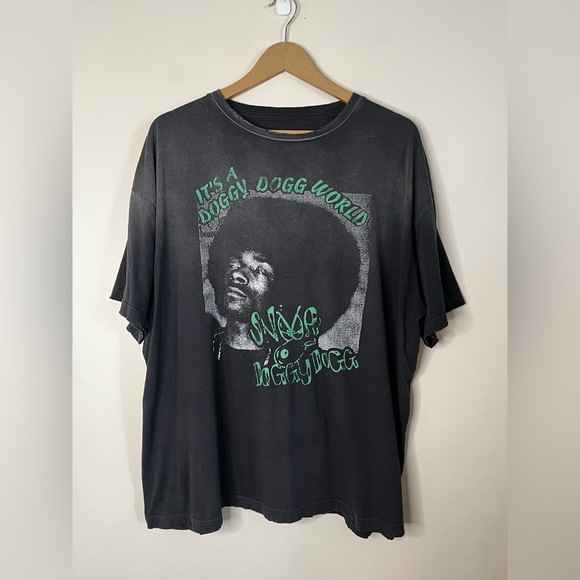 Twelve Thirteen Other - Twelve Thirteen 12:13 Snoop Doggy Dogg Distressed Rap Tee L Oversized SOLD OUT